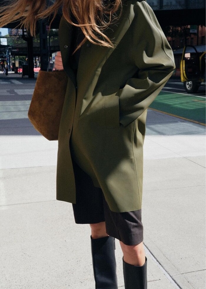 Zara kaplamalı parka - Görsel 5