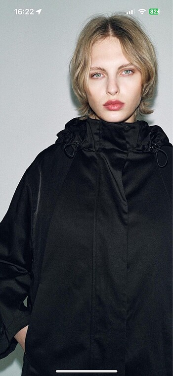 Zara oversize parka - Görsel 6