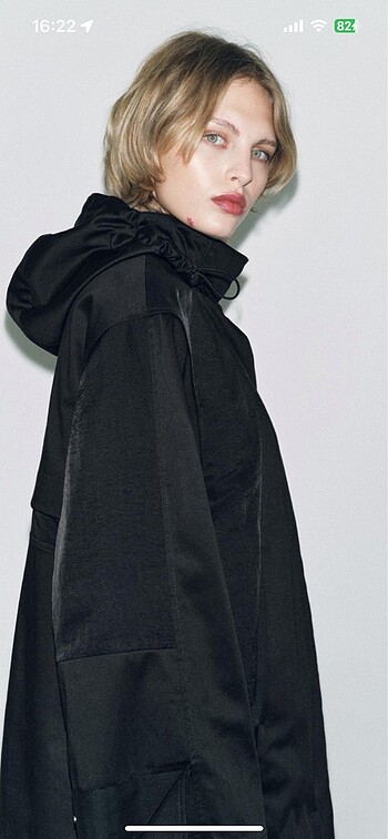 Zara oversize parka - Görsel 7
