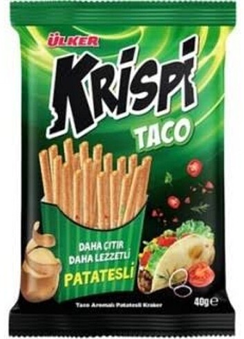 Krispi taco 40 gr 15 adet