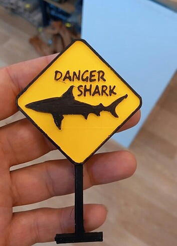 (Danger shark) akvaryum tabelası
