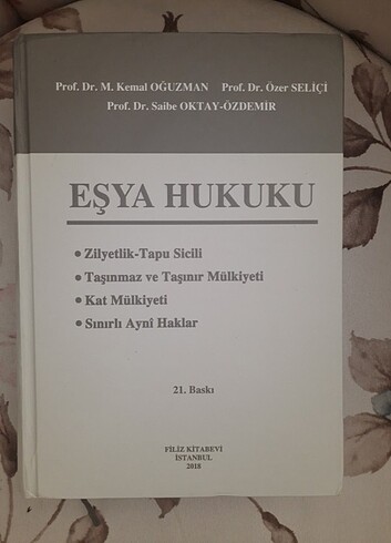 Oğuzhan Eşya Hukuku