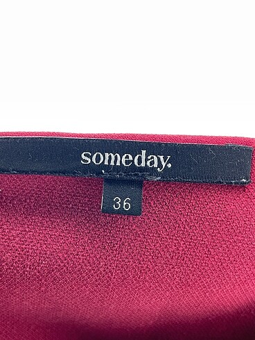 36 Beden bordo Renk PreLoved Bluz %70 İndirimli.