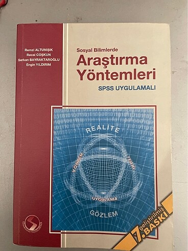 Sosyal Bilimlerde ARAŞTIRMA YÖNTEMLERİ SPSS UYGULAMALI