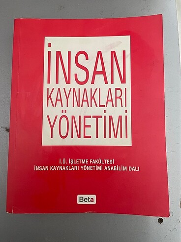 İnsan Kaynakları Yönetimi İstanbul Üniversitesi BETA 5 Baskı