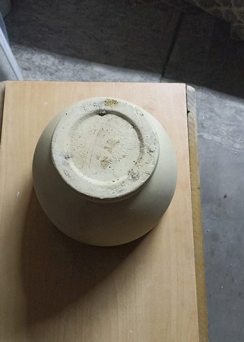 Parlak Bej Seramik Vazo - Görsel 3