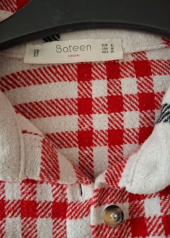 Pamuklu Ekose Desenli Rahat Kesim Gömlek - Görsel 2