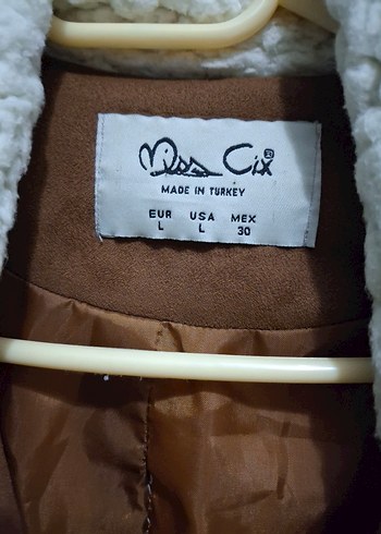 Kürklü Kahverengi Süet Kısa Kadın Ceket - Görsel 3