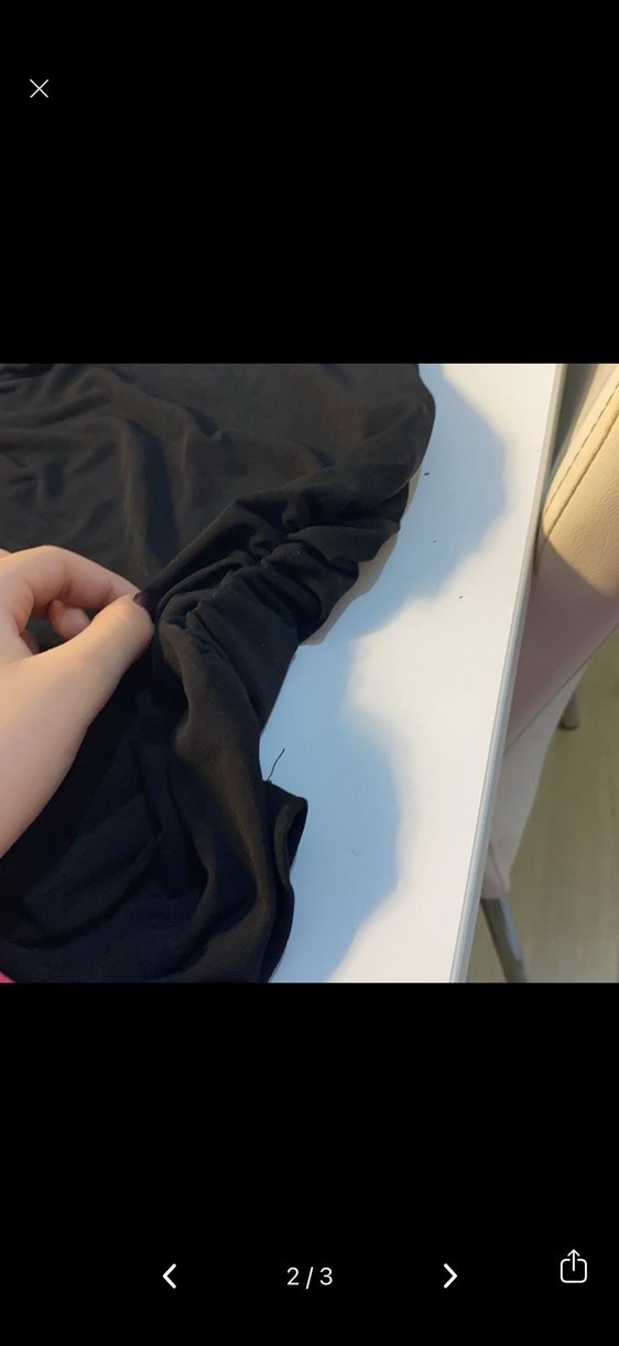 Siyah Drapeli tek kol bistiyer - Görsel 2