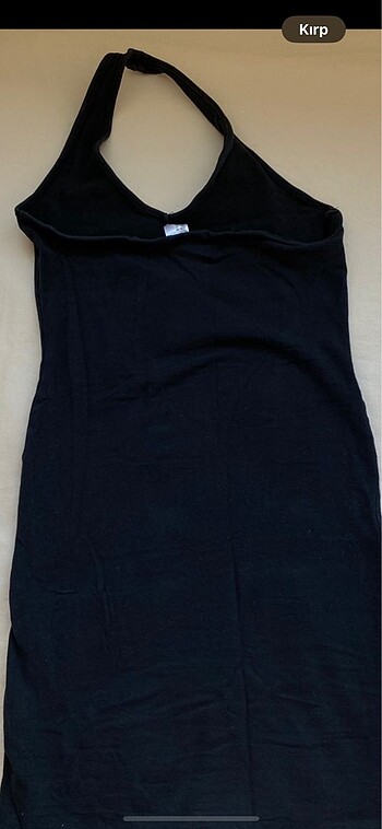 xs Beden H&M halter yaka mini likralı elbise