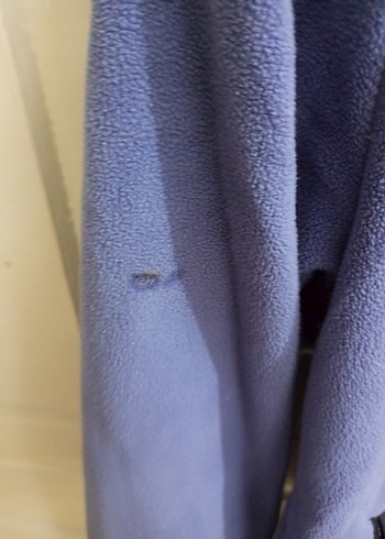 Mavi Fermuarlı Polar Mont - Görsel 2