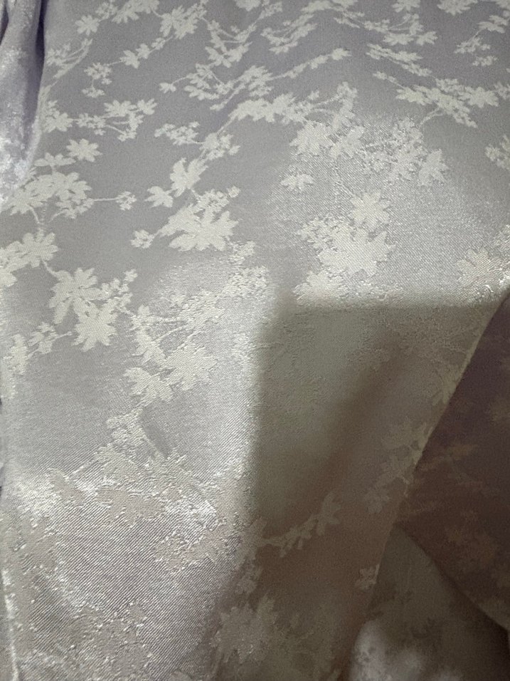 Mor Salaş Midi Elbise Drapeli Bohem - Görsel 2