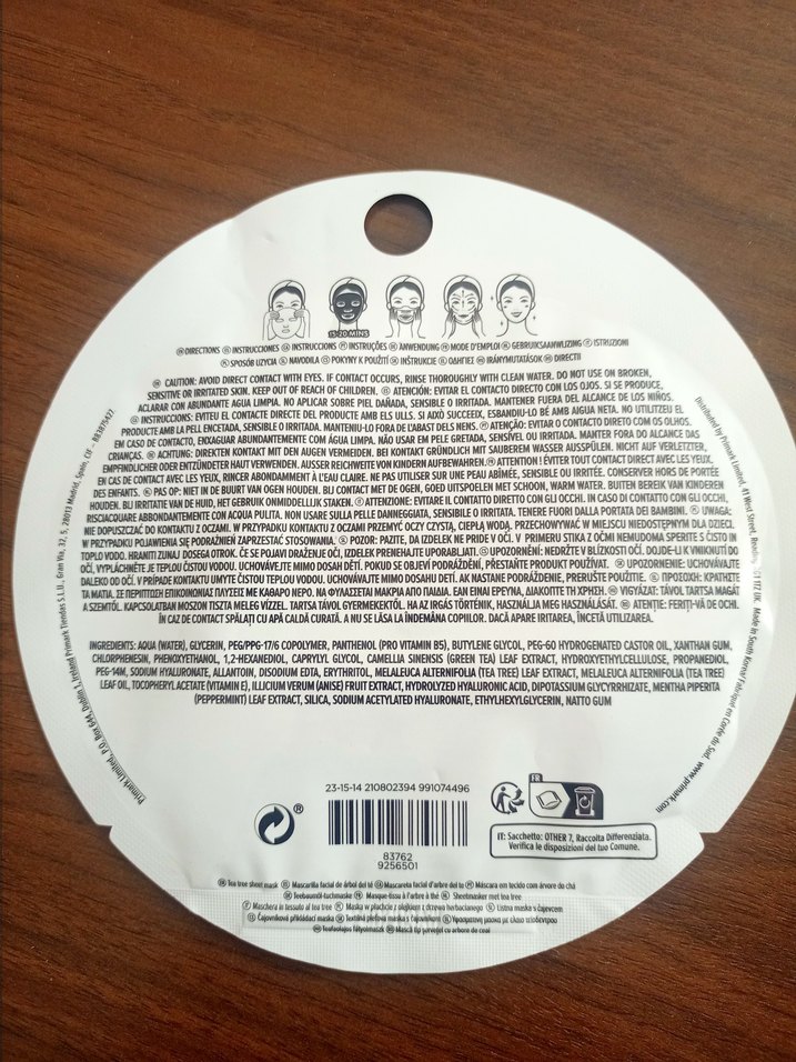 Çay Ağacı Özlü Arındırıcı Maske - Görsel 3