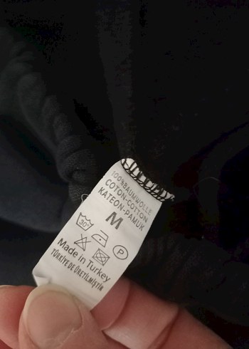 Siyah  Regular Fit Sweatpants - Görsel 3