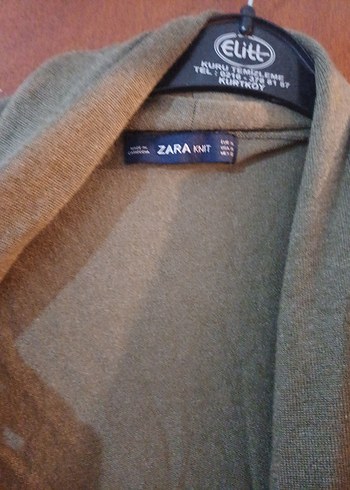 Kadın Salaş Midi Keten Hırka - Görsel 3