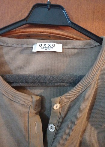 Bej Düğmeli Uzun Kollu Kadın Hırka - Görsel 2