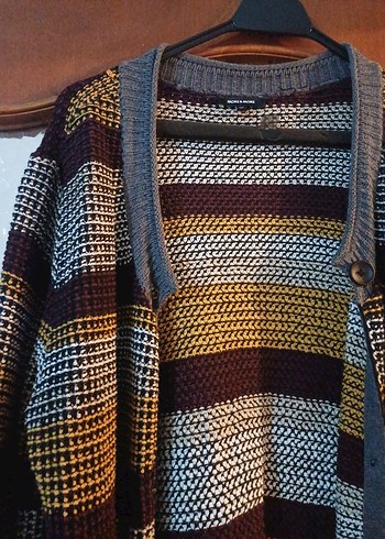 Kadın Örgü Midi Hırka - Rahat Kesim, Uzun Kollu - Görsel 5