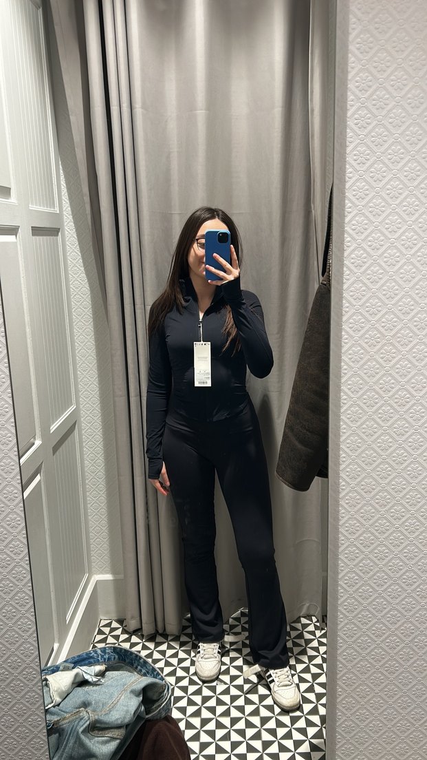 Siyah Yüksek Bel Comfortlux İspanyol Pantolon - Görsel 4