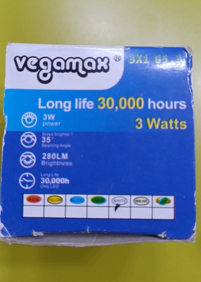 3W iğne bacak G5.3 led ampul - Görsel 2