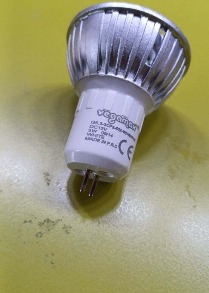 3W iğne bacak G5.3 led ampul - Görsel 4