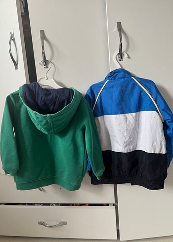 LC Waikiki Nakışlı Mavi Renkli Fermuarlı Erkek Ceket