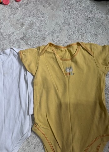 Bebek Erkek Pamuklu Uzun Kollu Beyaz Body - Görsel 6