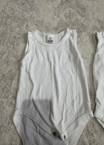 Bebek Beyaz Atlet Body - Görsel 4