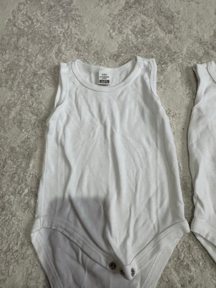 Bebek Beyaz Atlet Body - Görsel 4