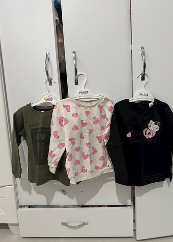 LC Waikiki Kiz Cocuk Gri Kapusonsuz Sweatshirt