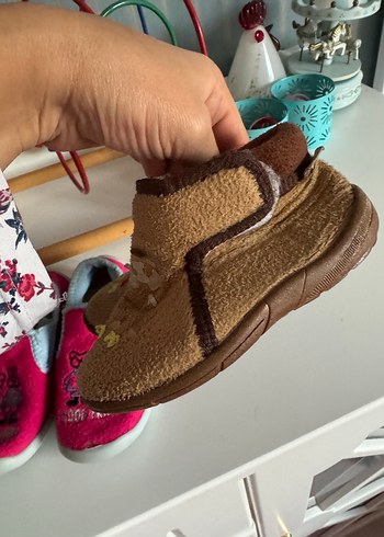 Renkli Nakışlı Sıcak Ev Terlikleri - Görsel 7