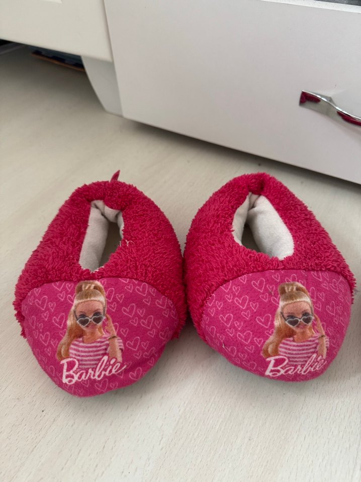 Kız Çocuk Nakışlı Sıcak Terlik - Görsel 2