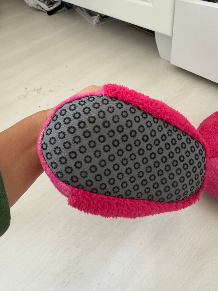 Kız Çocuk Nakışlı Sıcak Terlik - Görsel 4