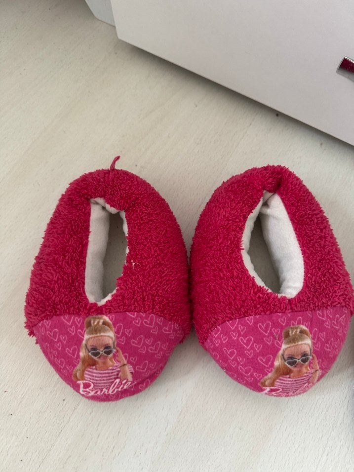 Kız Çocuk Nakışlı Sıcak Terlik - Görsel 3