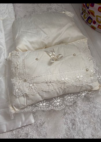 Beyaz Nakışlı Bebek Uyku Seti - Görsel 7