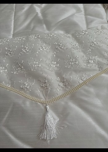 Beyaz Nakışlı Bebek Uyku Seti - Görsel 3