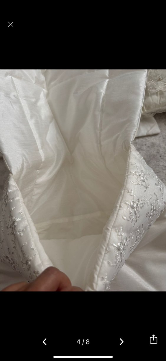 Beyaz Nakışlı Bebek Uyku Seti - Görsel 4