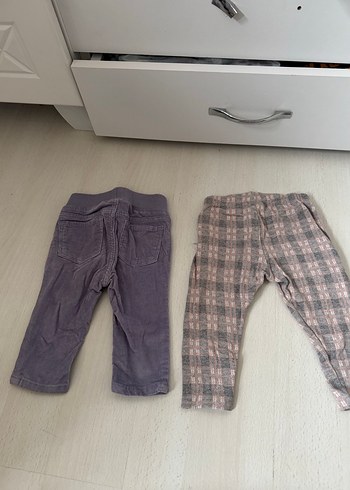 Kızlar için Gri Esnek Bel Denim Pantolon - Görsel 6