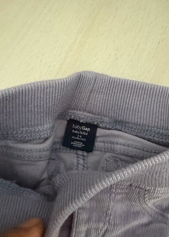 Kızlar için Gri Esnek Bel Denim Pantolon - Görsel 5