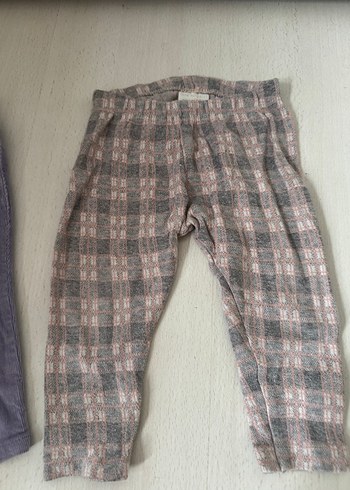 Kızlar için Gri Esnek Bel Denim Pantolon - Görsel 2