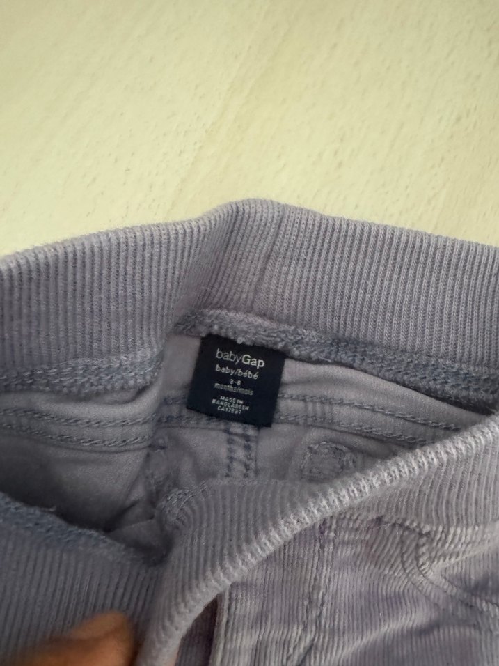 Kızlar için Gri Esnek Bel Denim Pantolon - Görsel 5