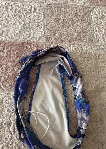 Bohem Tarzı Mavi Desenli Bikini Altı erkek için - Görsel 6