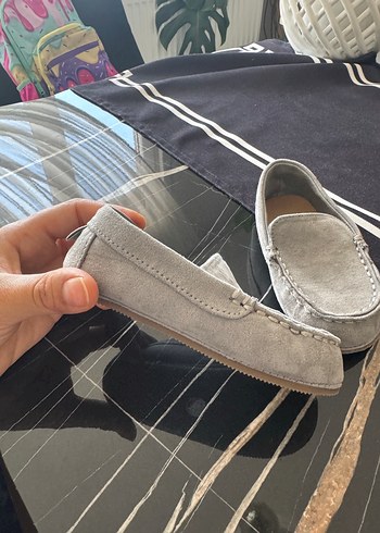 Gri Süet Tokalı Erkek Çocuk Ayakkabısı - Görsel 3