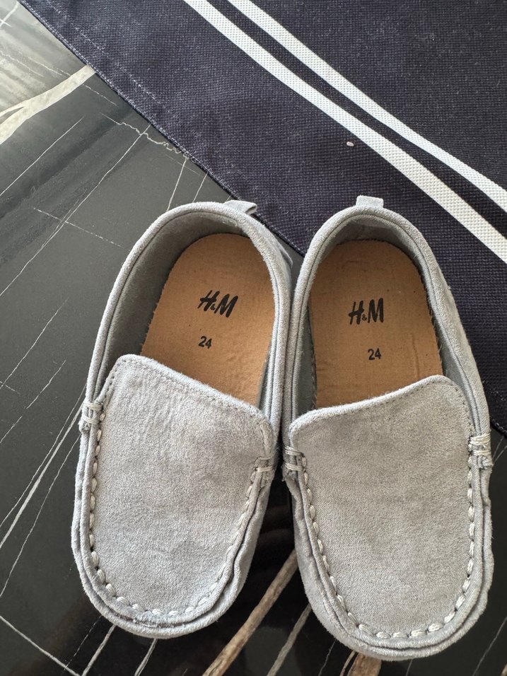 Gri Süet Tokalı Erkek Çocuk Ayakkabısı - Görsel 5