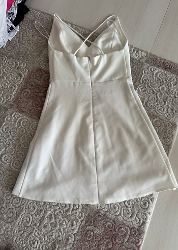 V Yaka Kolsuz Mini abiye - Görsel 6