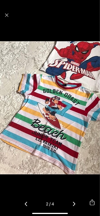 LC Waikiki 5-6 yas Spider-Man tshrtler