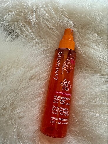 Lancaster sun beauty hair yarısından biraz daha az var
