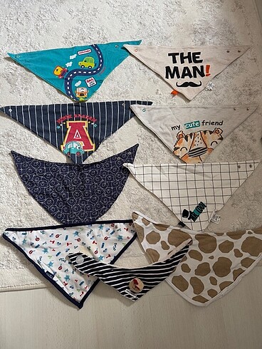 Bebek boyunluk önlükler - Görsel 2