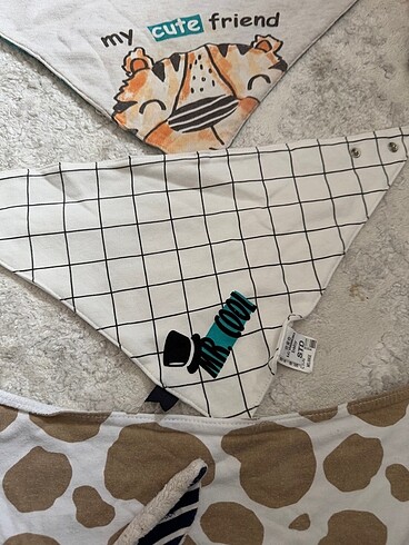 Bebek boyunluk önlükler - Görsel 7