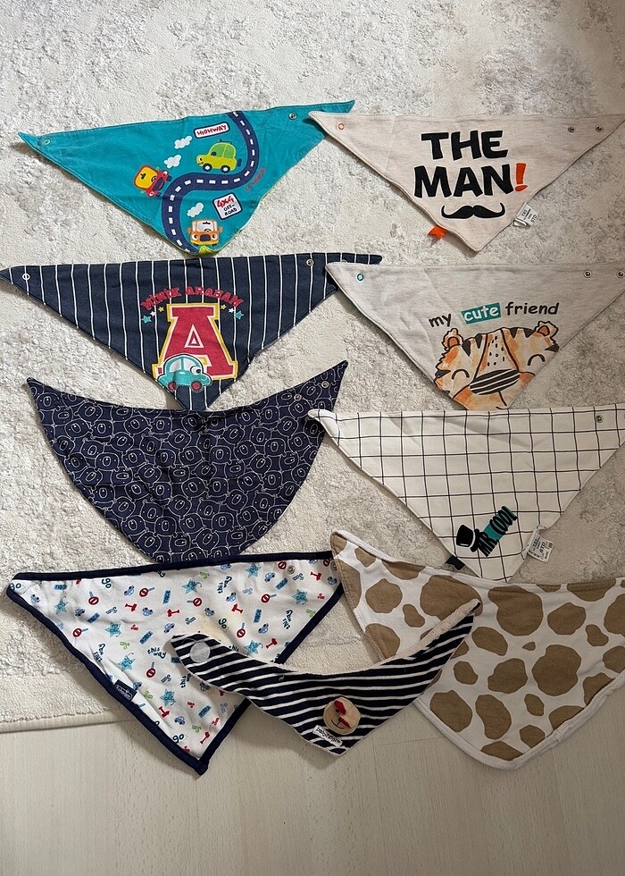 Bebek boyunluk önlükler - Görsel 2