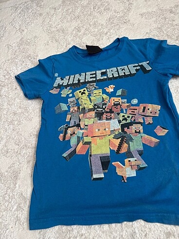5 Yaş Beden çeşitli Renk Mine craft 5-6 yaş takım sorunsuz